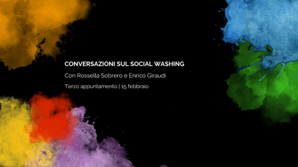 Conversazioni sul social washing | Terzo appuntamento